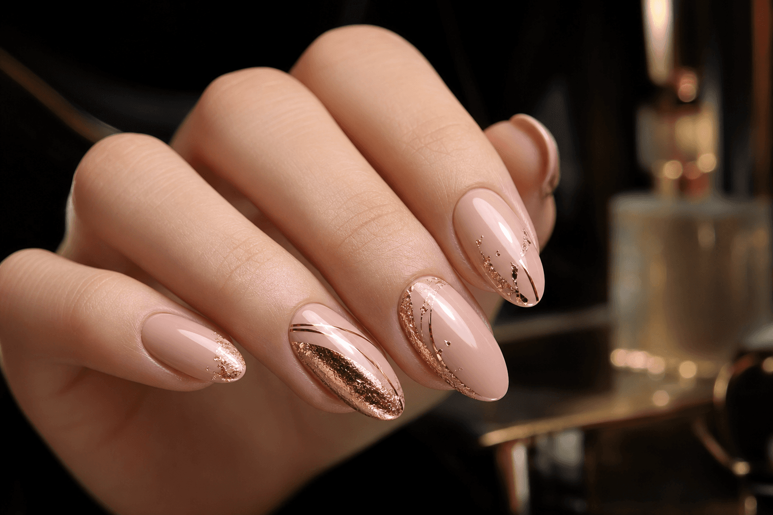 Professional nail art at Pink Petals